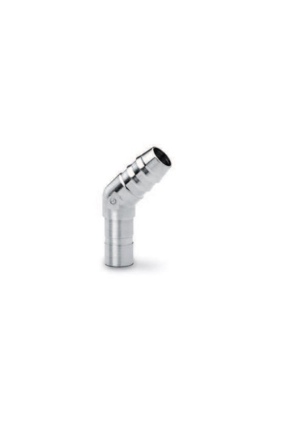 Conector de 45° espiga...