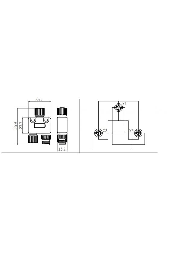 CYD5-SFN Conector para...