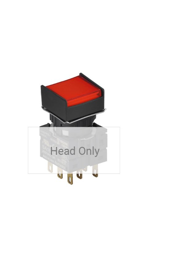 S16PRS-H1R Boton pulsador...