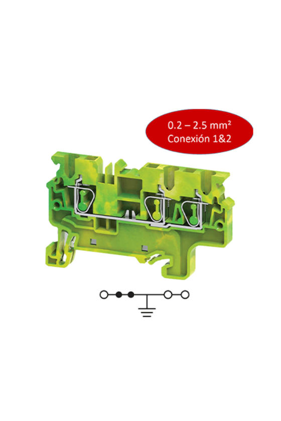 CXG2.5/3 Clema Conexión...