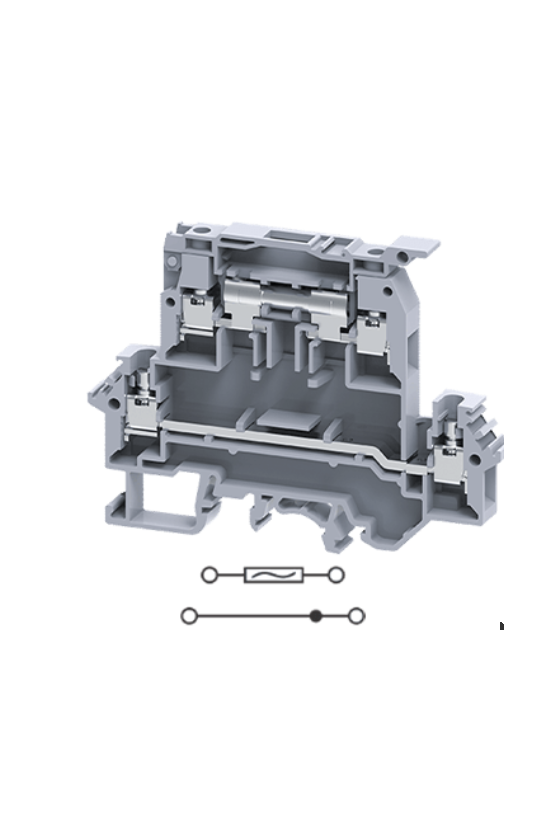 DDFL4U Clema portafusible...