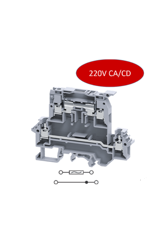 DDFL4UE/220V Clema doble...