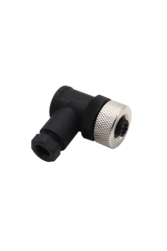 Conector M12 Codo, 5 polos,...