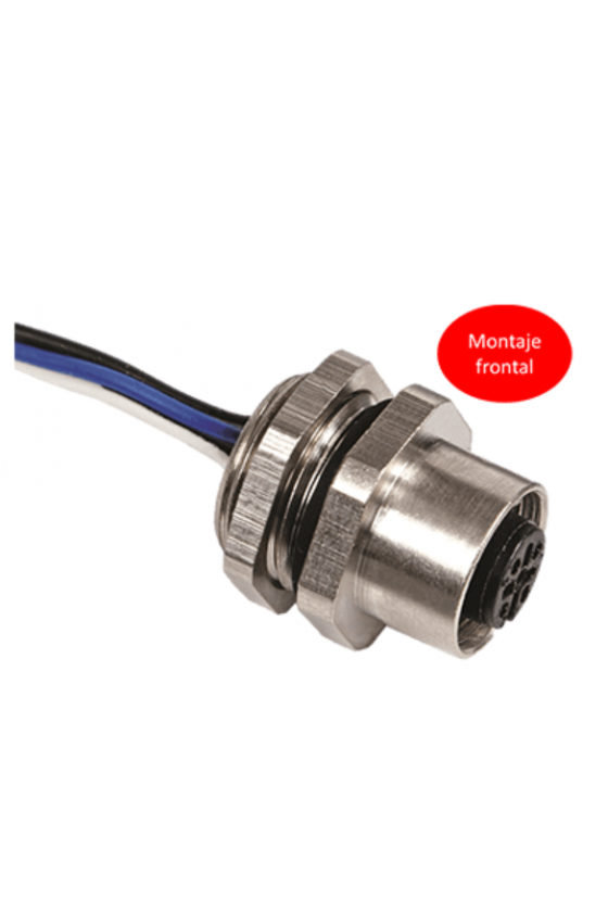 Conector M12 hembra para...