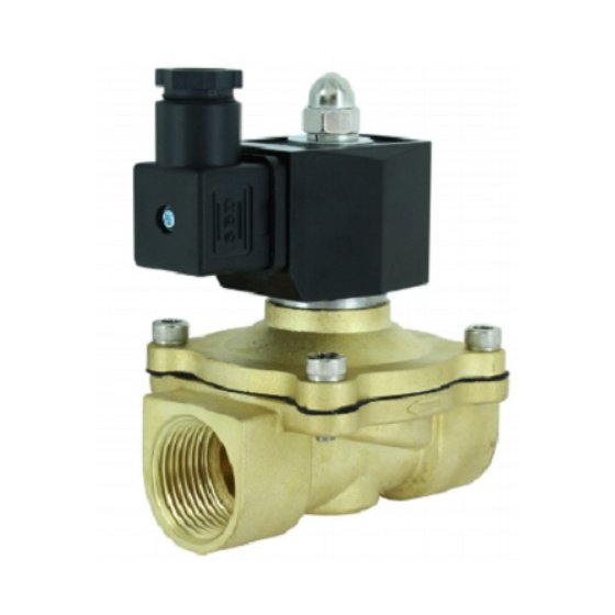 2w-40-nc-n-vt1 válvula solenoide usos generales, normalmente cerrada 1 ½” npt 12vdc