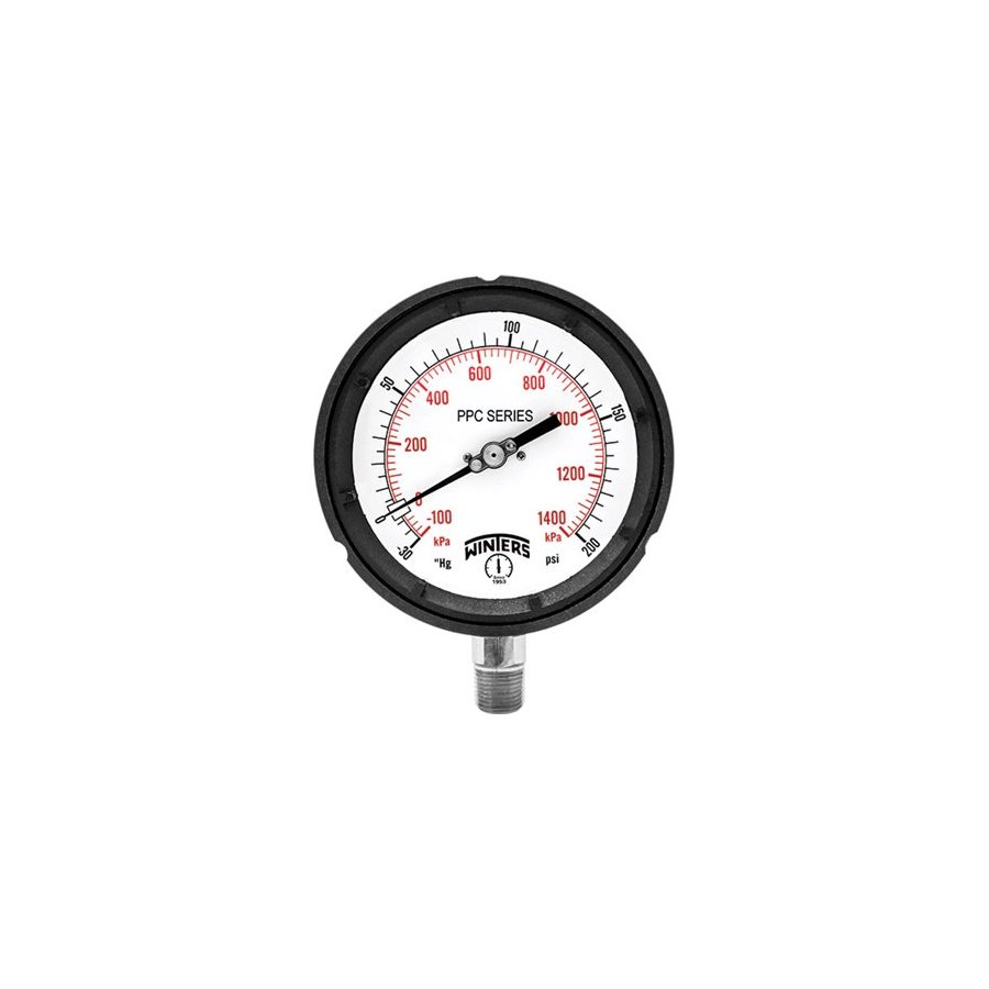 PPC5130R1R3-SG Manovacuometro -760mmhg /0/ 1kg/psi carat 41/2 fenol lent vidr insatillab int acer inox316