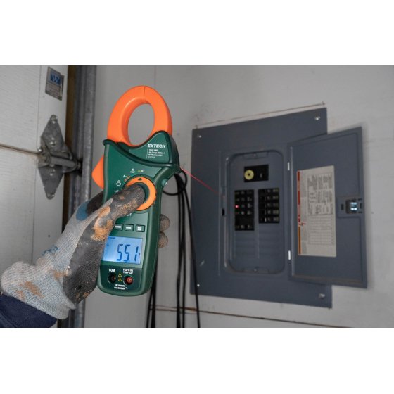 EX820A pinza amperimétrica de ca de 1000 a de valor eficaz verdadero con ir