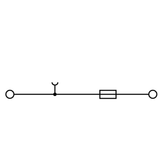 SAKS 5/35 DB Borne portafusibles, Conexión brida-tornillo 502100000