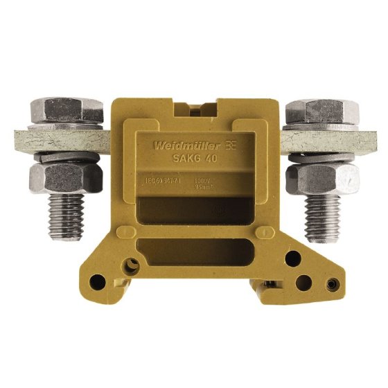 SAKG 40/35 II Bloque de bornes de paso, Conexión brida-tornillo 637720000