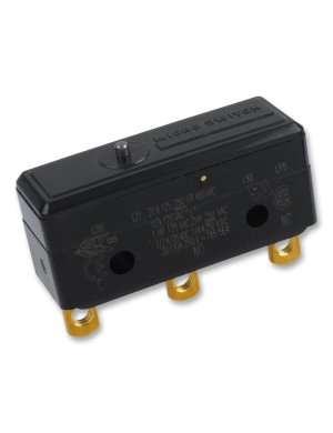 BA-2R708-P7 Interruptor básico grande de primera calidad Serie BA MICRO SWITCH, Circuito de un polo doble tiro, 20 A a 250 VCA