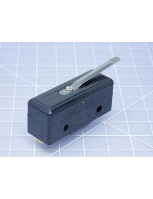 BZ-2RL-A2 Interruptor básico grande de primera calidad Serie BZ MICRO SWITCH, Circuito de un polo doble tiro, 15 A a 250 VCA