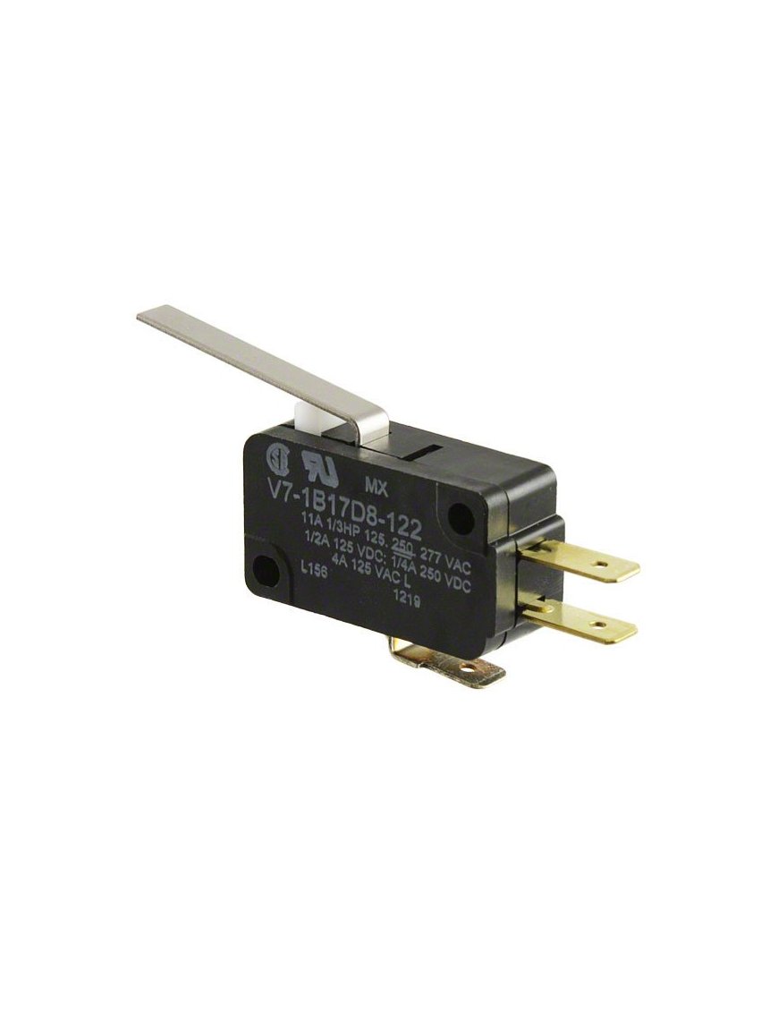 V7-1B17D8-048 V7-1B17D8-207 Interruptor básico miniatura Serie V7 MICRO SWITCH, Circuito de un polo doble tiro, 11 A a 277 VCA