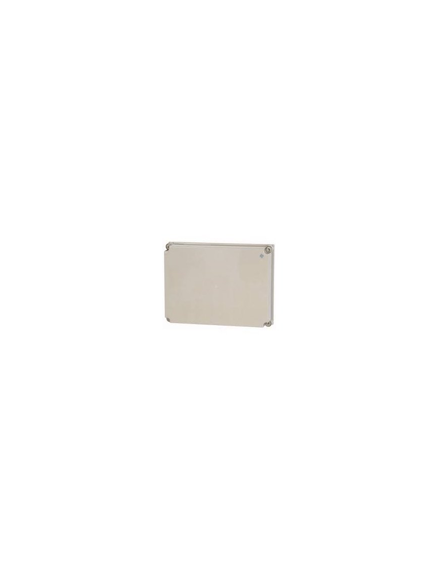1895 Tapa, gris ahumado transparente, HxWxD - 500x375x100mm D200-CI45