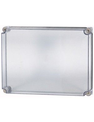 1895 Tapa, gris ahumado transparente, HxWxD - 500x375x100mm D200-CI45