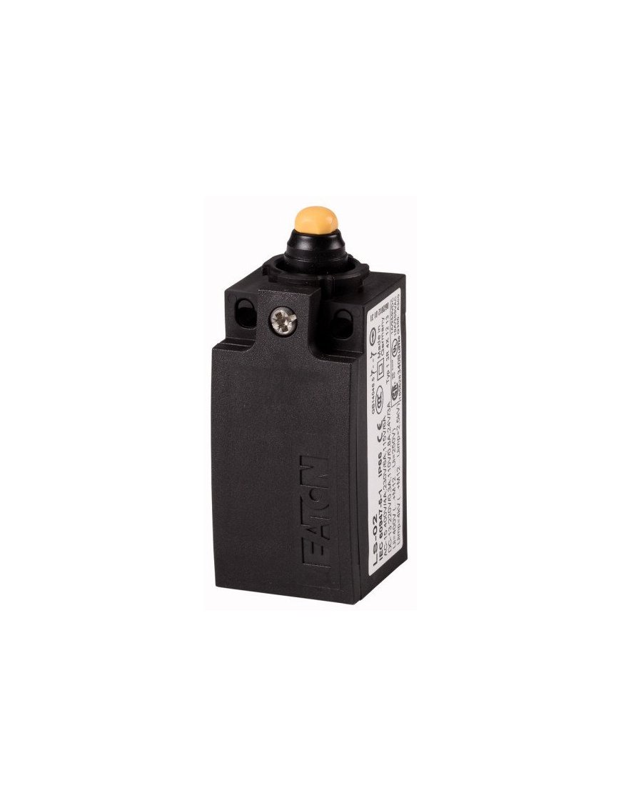 106806 Interruptor de posición, émbolo redondeado, dispositivo básico, expandible, 1 N / O, 1 NC, -25 - +70 ° C - LS-S11S-SW