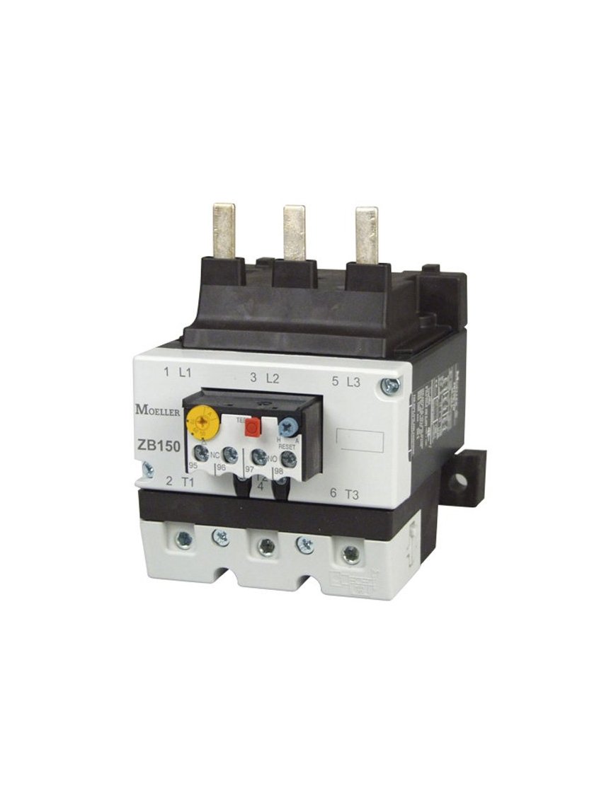278462 Relé de sobrecarga, ZB150, Ir - 35-50 A, 1 N / O, 1 N / C, Montaje directo, IP00 - ZB150-50