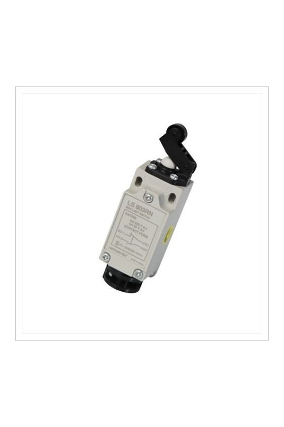 Mini Limit Switch con embolo de plástico  1NA+1NC 6amp 250vac HY-LS803RN