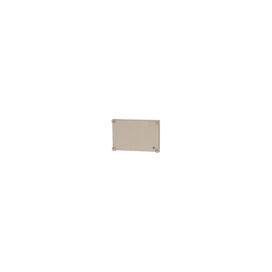17203 Tapa, gris ahumado transparente, HxWxD - 250x375x25mm D125-CI43