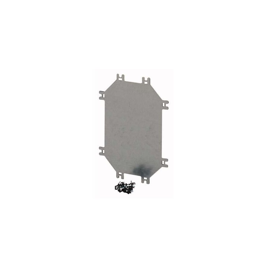 19709 Placa de montaje, acero, galvanizado, D - 3 mm, para carcasa CI23 M3-CI23