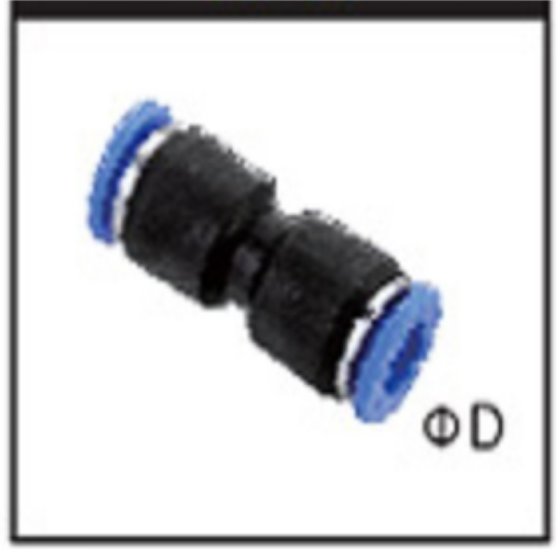 EPU08-A CONECTOR RAPIDO 8MM