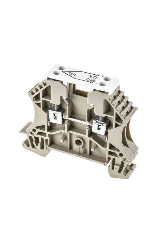 1033300000 Serie W, Borne de paso, Termopar, Sección nominal: 2.5 mm², Conexión brida-tornillo, WDU 2.5 TC TIPO E