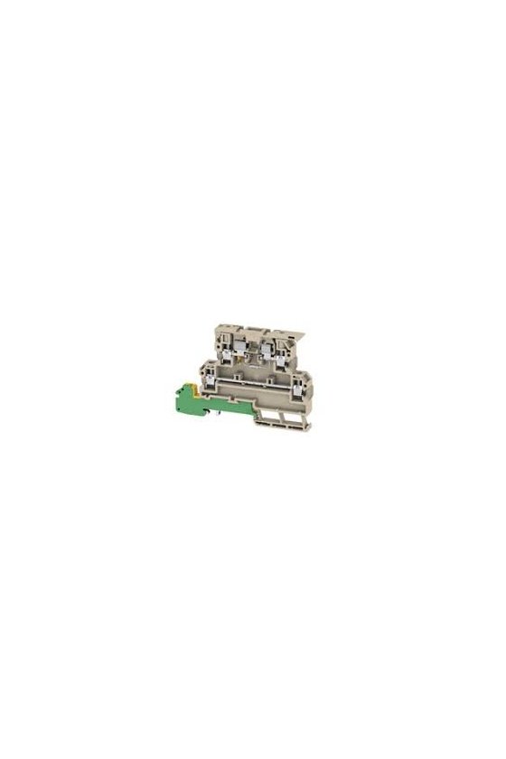 1518370000 Serie W, Borne portafusibles, Sección nominal: 4 mm², Conexión brida-tornillo, KDKS 1PE/LLC 100-250V AC/DC
