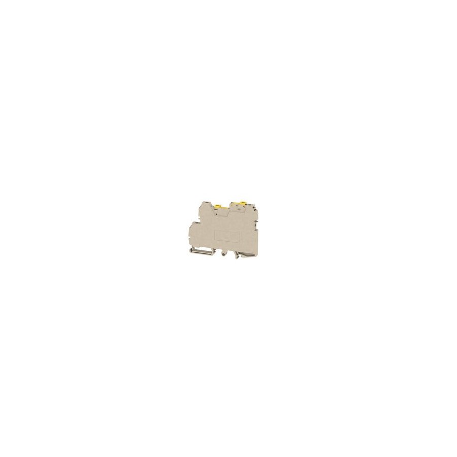 9528090000 Borne de medición seccionable, Conexión brida-tornillo, 2.5 mm², 400 V, 10 A, giratorio, Beige oscuro, WDTR 2.5/WE