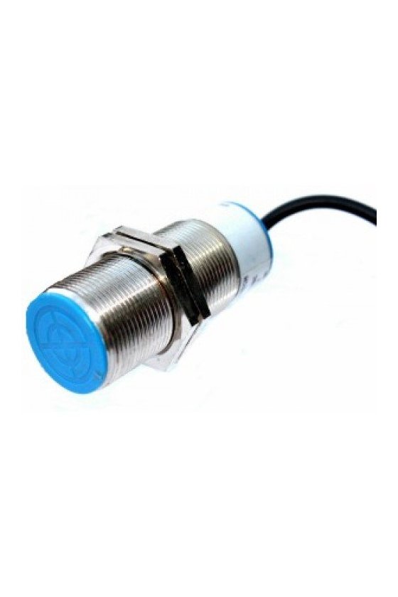 SENSOR INDUCTIVO CILÍNDRICO DIÁMETRO DE 30mm RANGO 10mm VOLTAJE 6