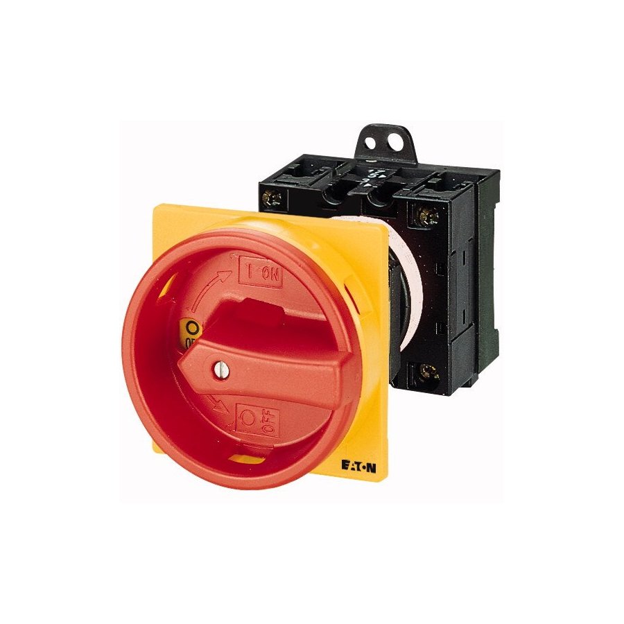 T0-2-1/V/SVB Interruptor principal, T0, 20 A, montaje posterior, 2 unidades de contacto, 3 polos 43619