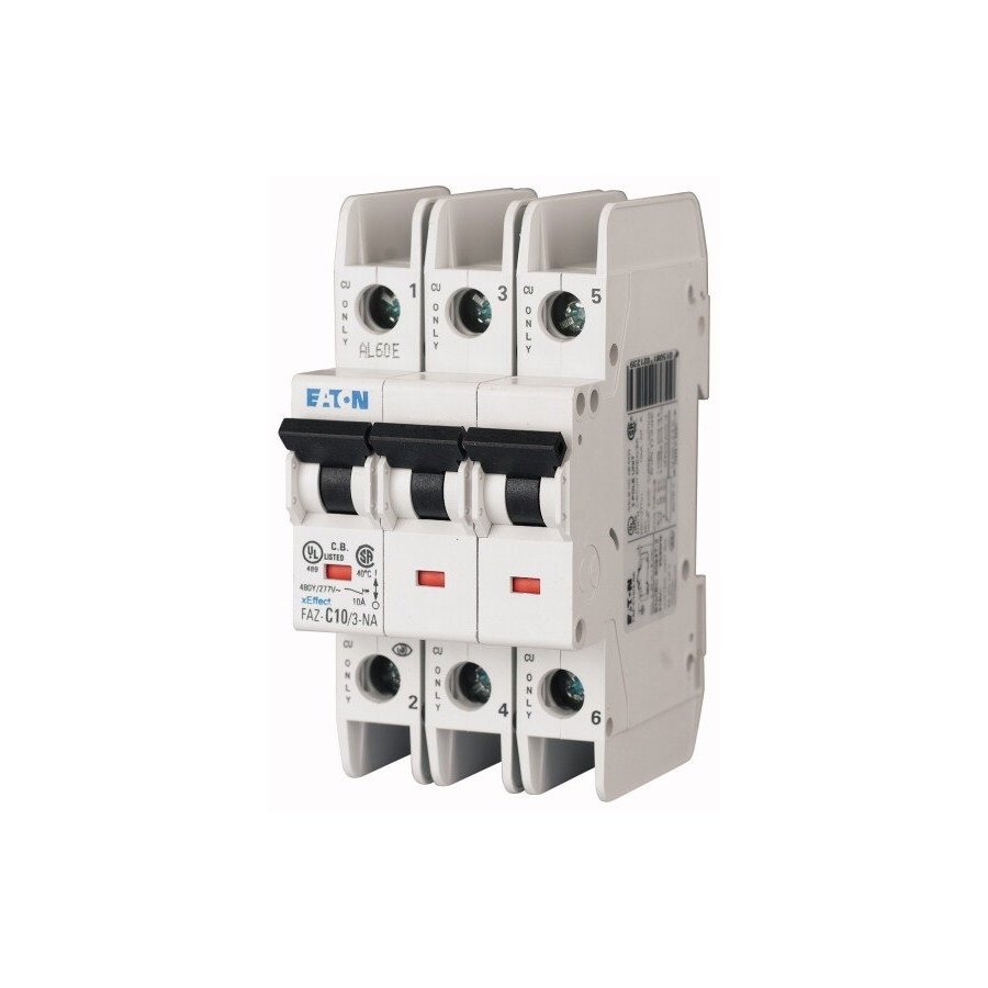 FAZ-C6/3-NA - Disyuntor miniatura (MCB), 6 A, 3p 102244