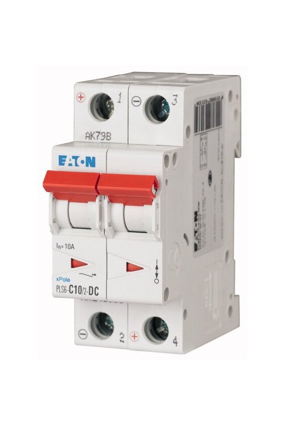 PLS6-C10/2-DC-MW, Disyuntor...
