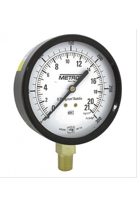 Manómetro de presión de agua de 0 a 10 cm2 Psi o desde el 0 de la barra de  10psi de 63mm 2.5 Conexión - China Manómetro de presión, manómetro de aceite