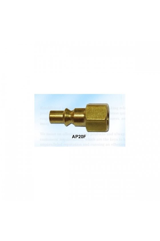 AP 20F Plug de acero para...