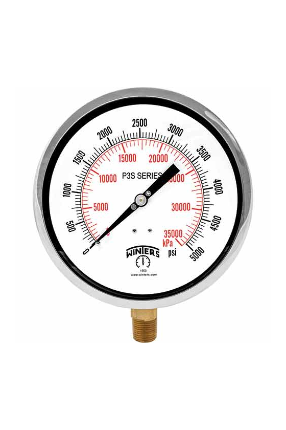 Manómetro de presión de caldera grande de 8, 10 o 12 pulgadas para