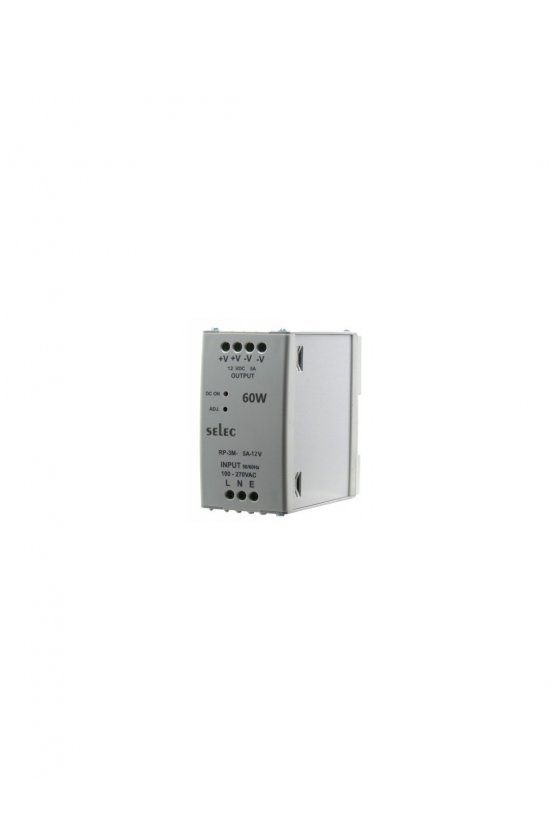 RP-3M-5A-12VDC Fuente de...