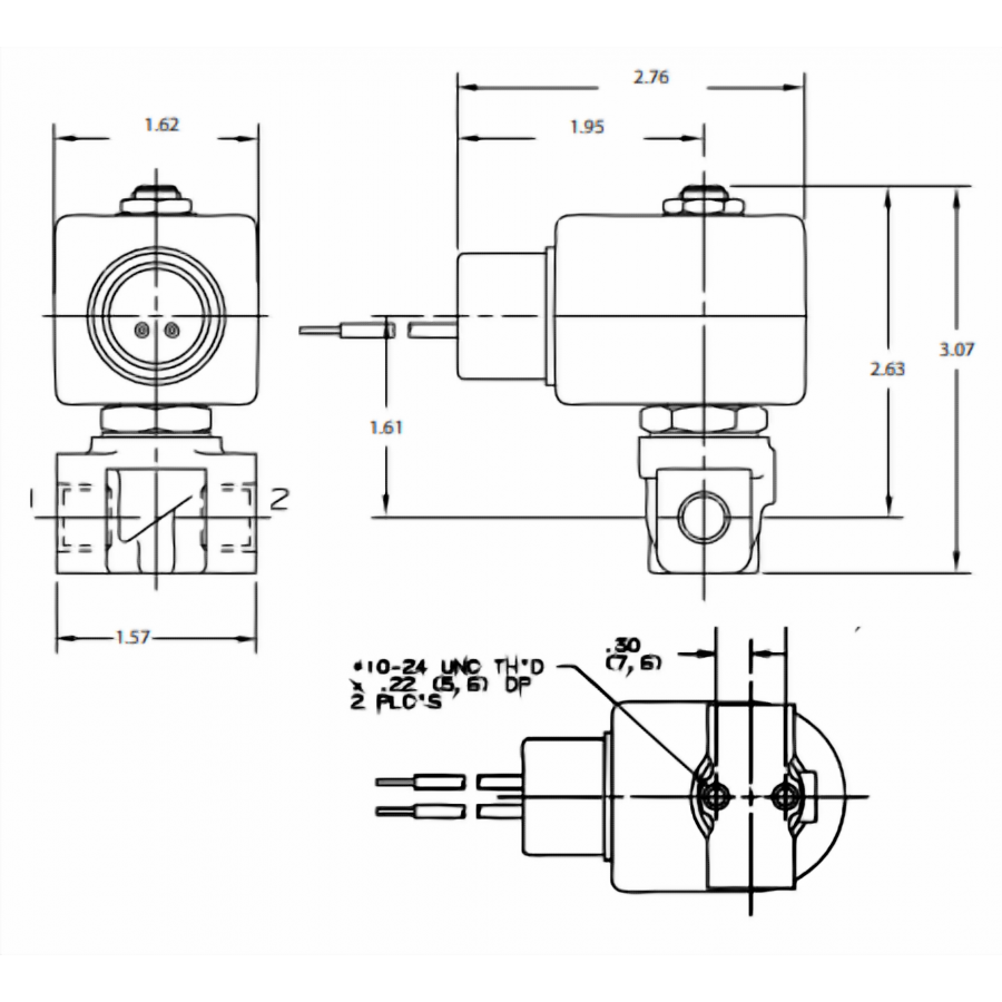 Electrovalvula Electro Valvula 12v 1/2 N/c Solenoide Switch