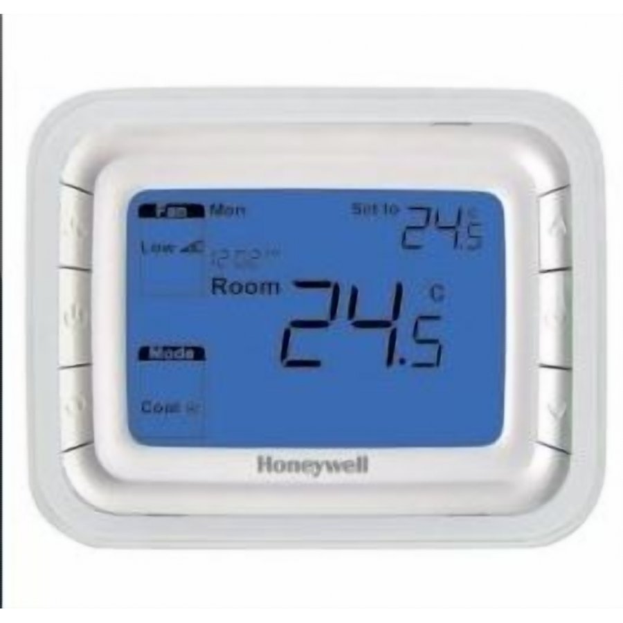 T6861H1WB  Termostato 127 Vac digital horizonal halo pantalla luz azul