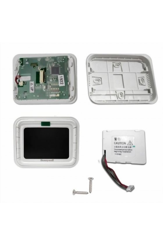 T6861H1WB  Termostato 127 Vac digital horizonal halo pantalla luz azul