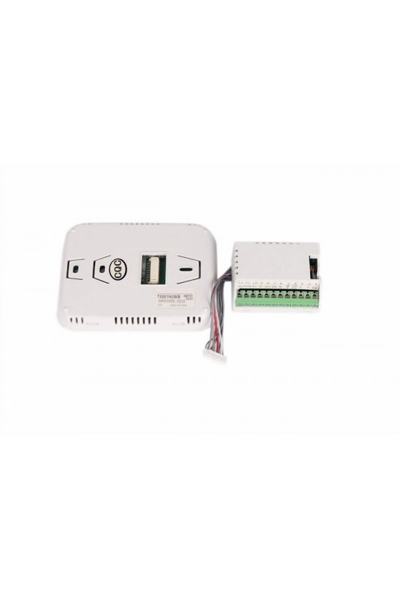 T6861H2WB  Termostato 220 Vac digital horizontal halo pantalla azul