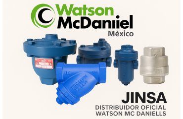 Watson Mc Daniels en JINSA – Trampas de vapor y control de aire con entrega exprés