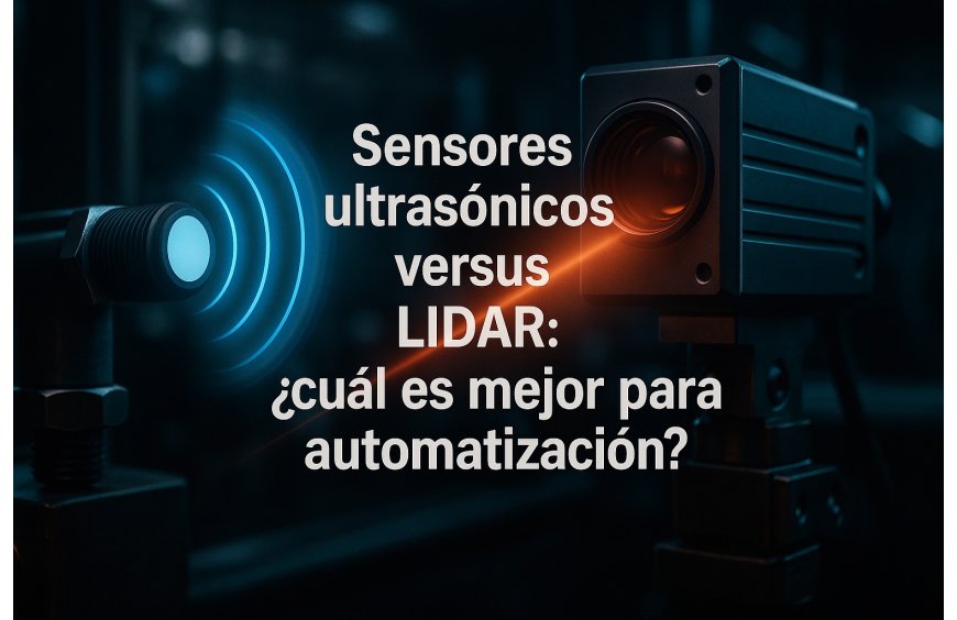 Sensores ultrasónicos versus LiDAR: ¿cuál es mejor para automatización